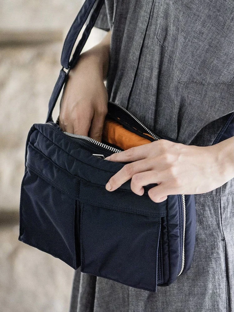 

Classic Nylon Crossbody Bag ex Commuter Casual Mailman Sle T oulder Bag Soft Handle Korean Sle Leisure Bapa