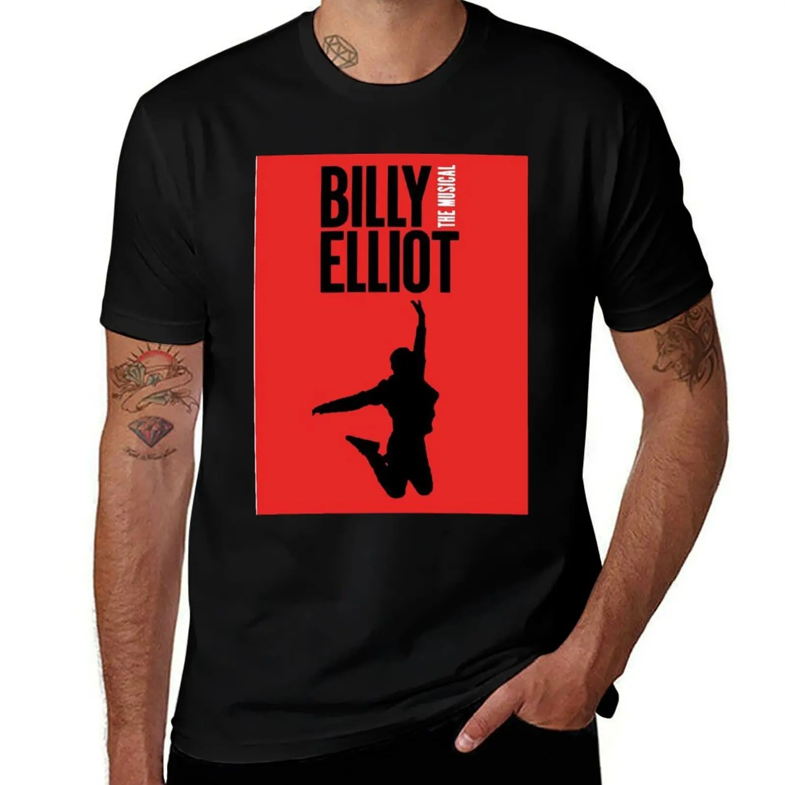 

Billy Elliot the Musical Design Poster T-Shirt graphic t shirts heavyweights luxury t-shirt men t shirt