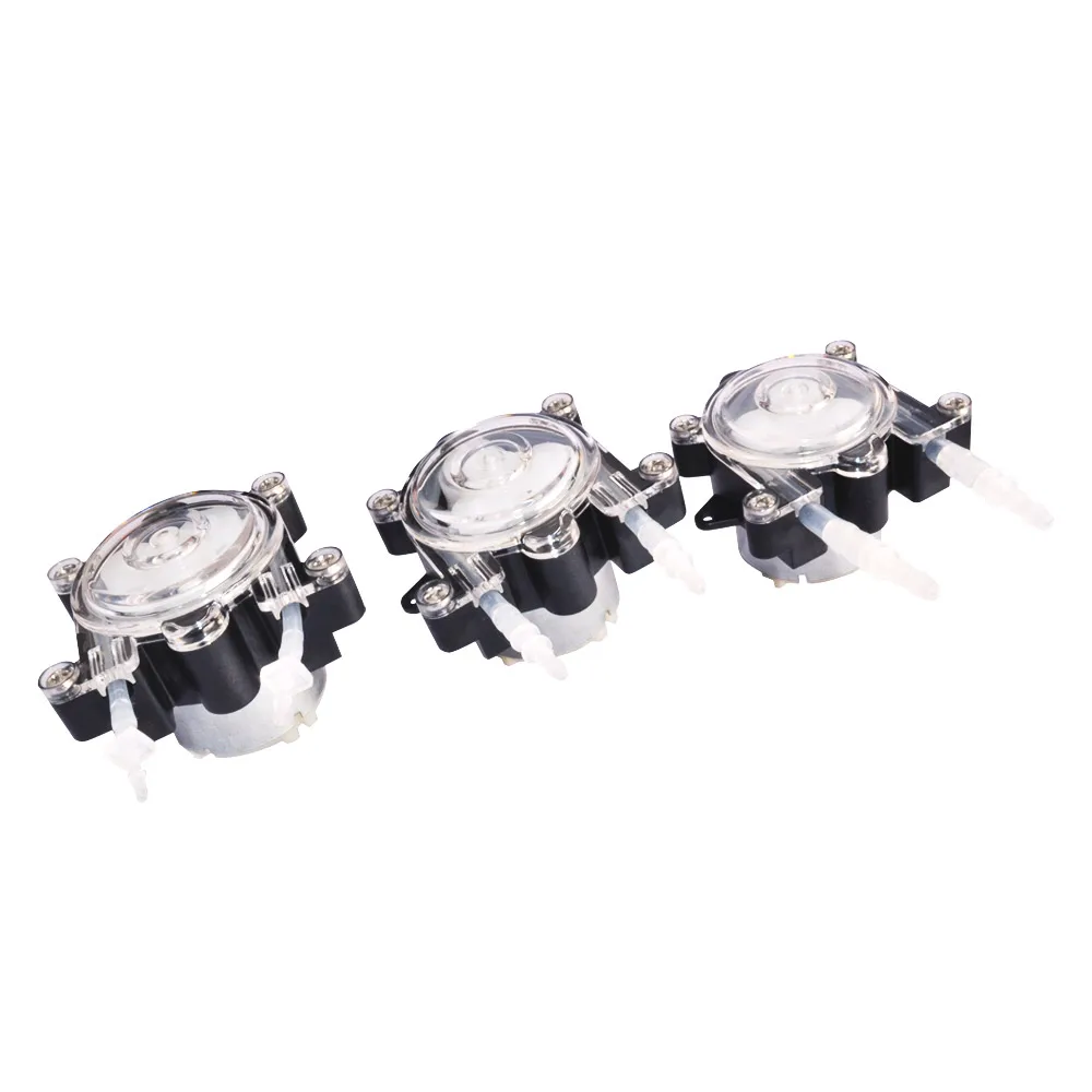 

NEW DC 12V Miniature Peristaltic Hose Pump High Flow Dosing Pump for Aquarium Lab Chemical Liquid