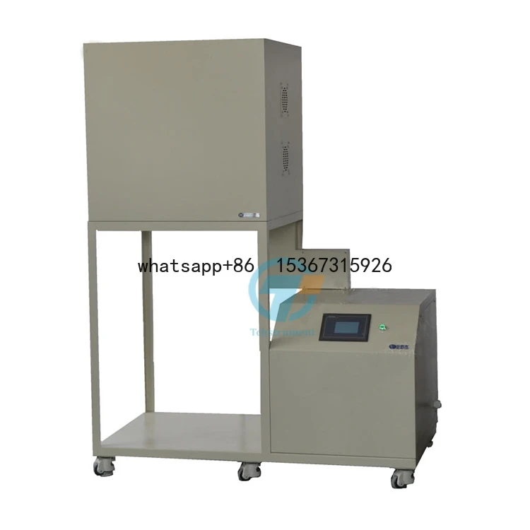 

High temperature electric Glass melting frit furnace with 5L capacity