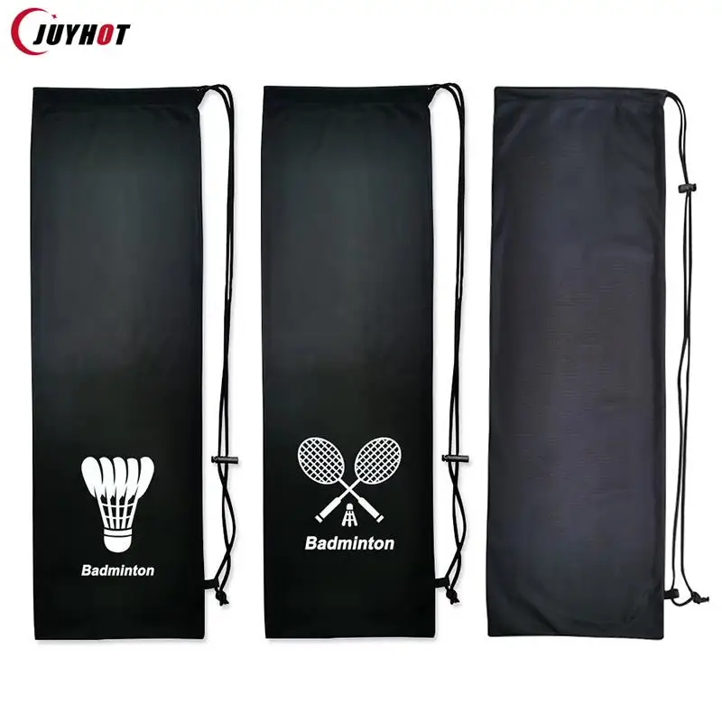 Sac de raquette de badminton grande capacité, housse de raquette, poche Wstring de proximité, manchon de protection, fournitures de sport, rangement portable, 23cm x 72cm