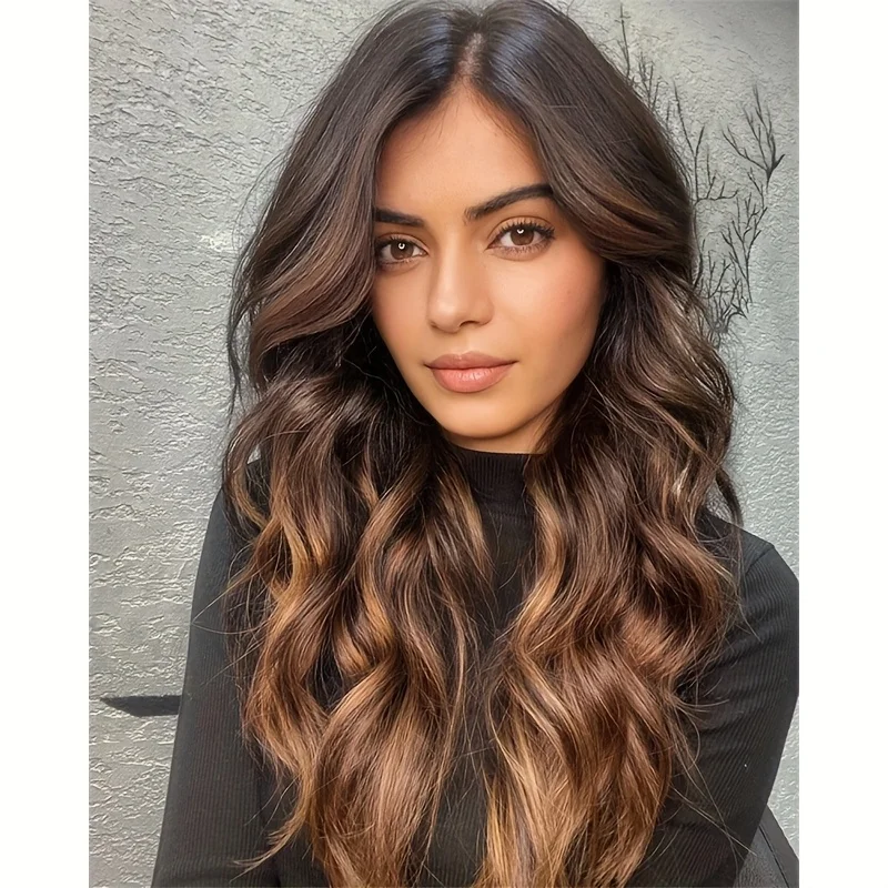 

Светлые волосы с эффектом «хайлайт», без клея, мягкие, длинные, с волнистым укладом, 5x5, на шелковой основе, еврейские человеческие волосы с baby hair, HD-кружево, европейские волосы, предварительно выщипанные.