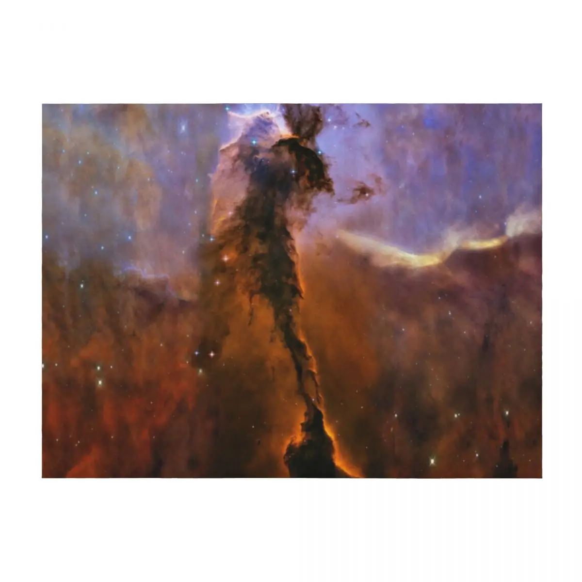 

Eagle Nebula Throw Blanket Luxury Sleeping Bag Thermals For Travel Plaid Blankets