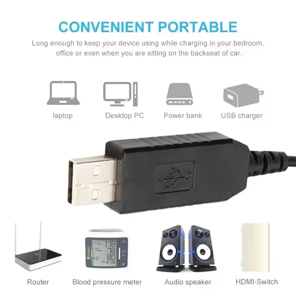 9/12V Usb To Dc Pow…