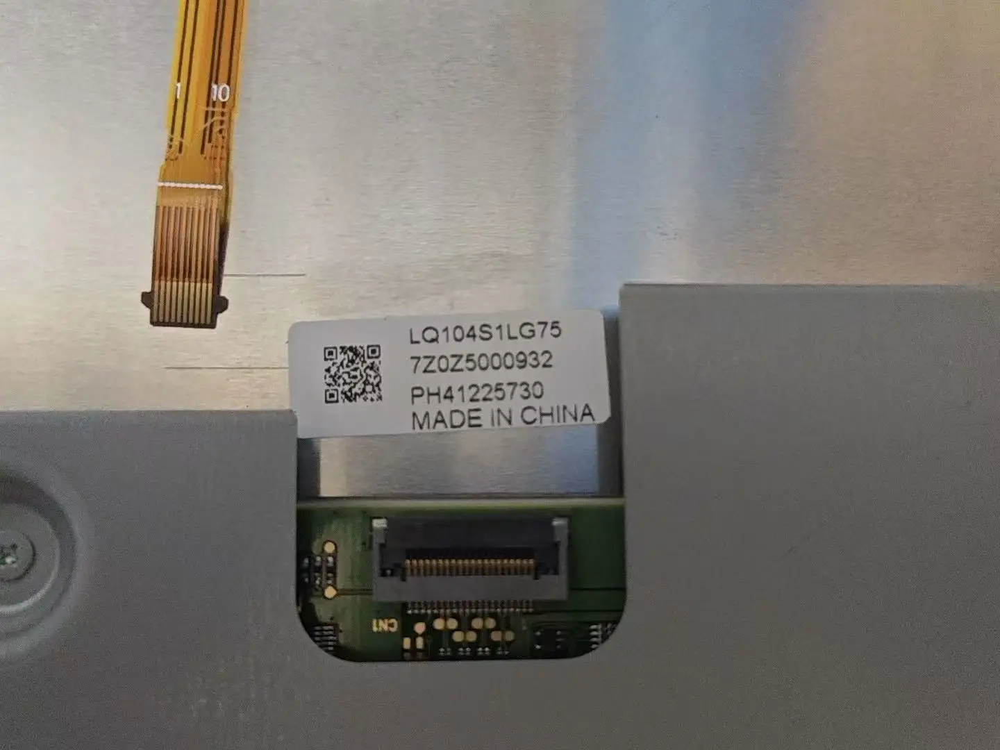 หน้าจอ LCD รุ่นใหม่และของแท้ขนาด 10.4 นิ้ว รุ่น LQ104S1LG75