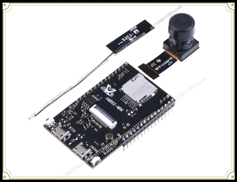 AMB82-MINI AI Camera Development Board, Low Power IoT Vision Module for Arduino, Smart Camera Kit