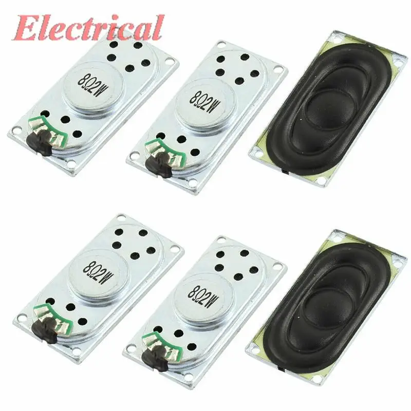 

Notebook Audio Magnetic Speaker Amplifier Loudspeaker 2W 8 Ohm 20MM*40MM Rectangle hape