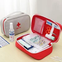 Outdoor Emergency Medical Kit, Portable Car First Aid Kit, Portable Epidemic Prevention Kit, Drug Sorting and Storage Bag 4