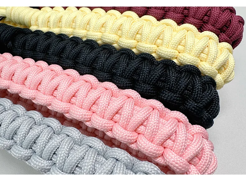 Rope Strap Braided Lanyard Metal Keyring Cellular String Universal Mobile Phone Shoulder Strap Premium Bag Landyard Accessories