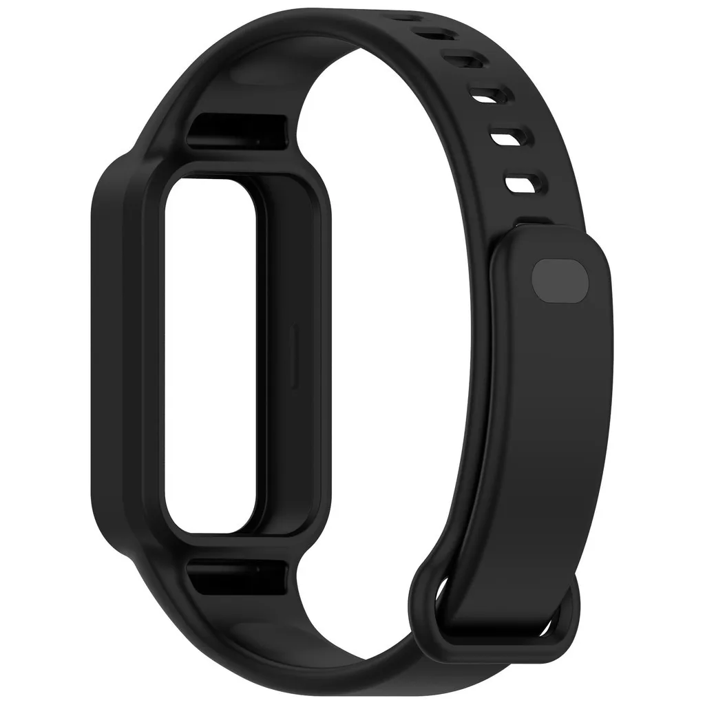 สายรัดซิลิโคนสําหรับ Redmi band 3 Xiaomi Smart Band 9 Active กันน้ํากีฬาสมาร์ทวอท์ชสายรัดข้อมือแฟชั่น