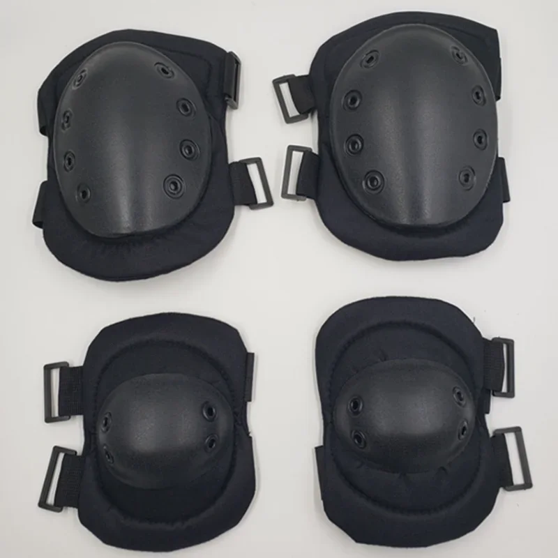 Cs Tactical Knee Guards Army Fan Field Training Four Piece Cycling Knee Guards Elbow Guards