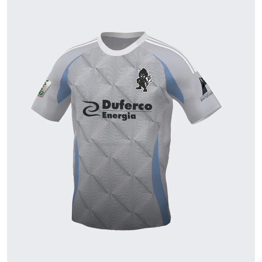 25-26 ACD Virtus Entella Heim-Fußballtrikot Spielset Sommer-Sportbekleidung Herren T-Shirt Kinderbekleidung Tee Y2k Damen ﻿ – Detail 3