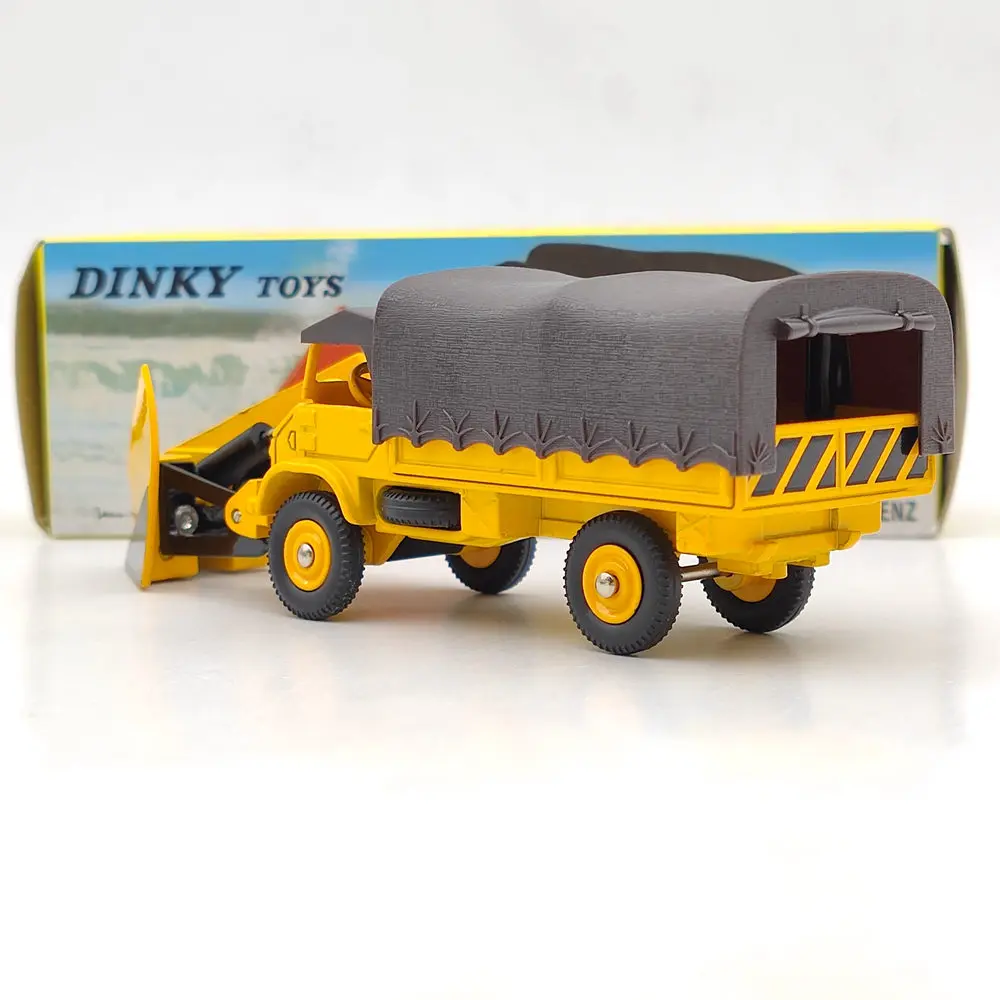 Atlas 1/43 Dinky 567 CHASSE-NEIGE Unimog Snowplough Diecast Models Toys Car Gifts Collection