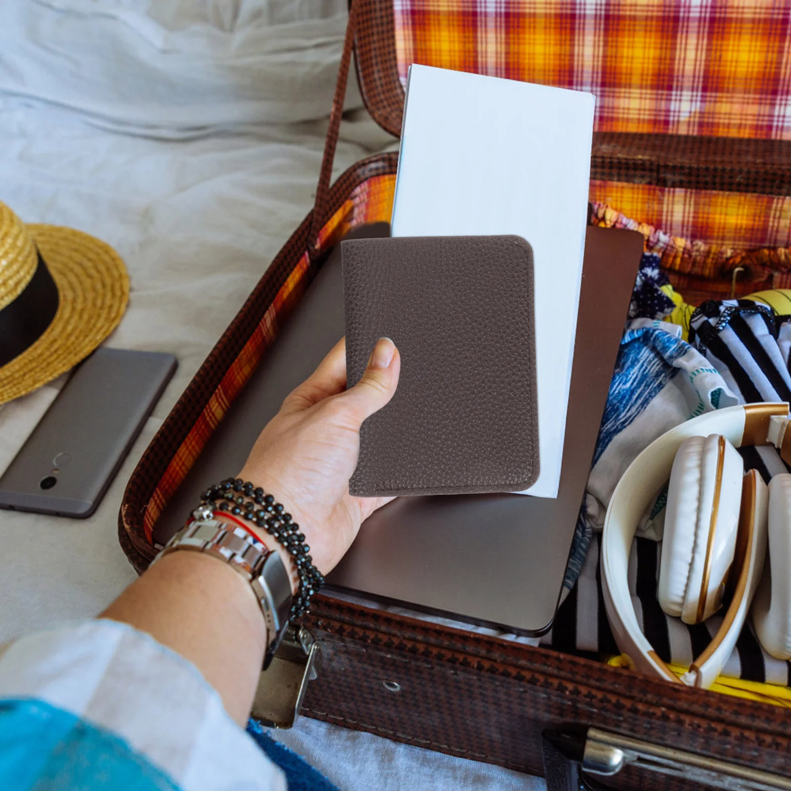 

Small Wallet Men Short Bifold Coin Purse Slim Wallet Card Holder Money Case Business Card Organizer Multifunction