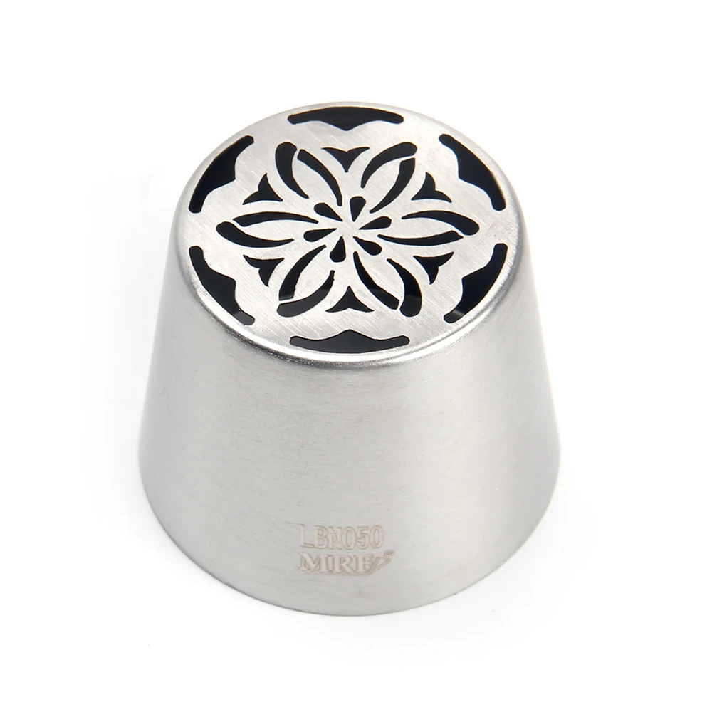 New Arrival Stainless Steel XL Russian Style Flower Icing Tip Pastry Piping Nozzle #LBNO50