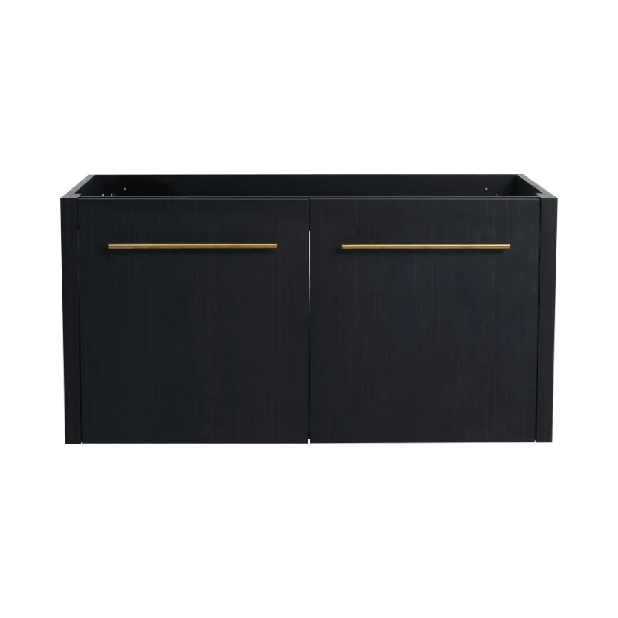 

36 Inch Wallmounted Bathroom Vanity Only the Cabinet Body No Top Sink BVB09136BCT