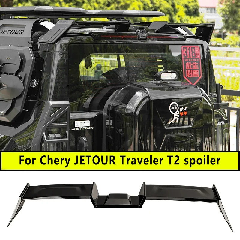 

Новый спортивный спойлер для Chery Jetour Traveler T2 2023 2024 Jetour T2 спортивный большой спойлер для заднего крыша автомобиля