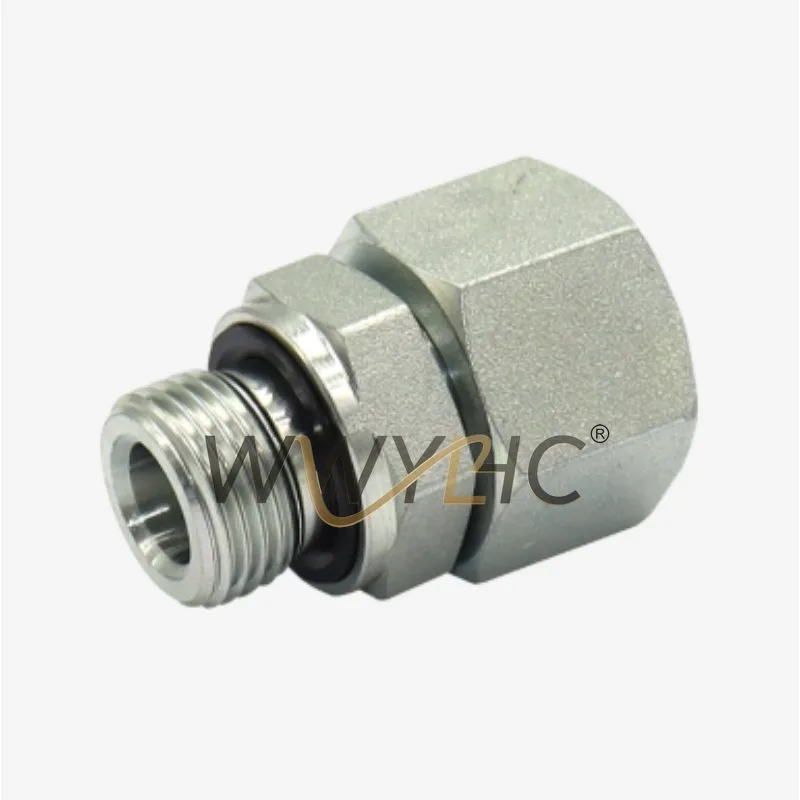 2Pc Suitable for Hydraulic Lightweight Card Sleeve Joints, British Thread Rubber Gasket Sealing