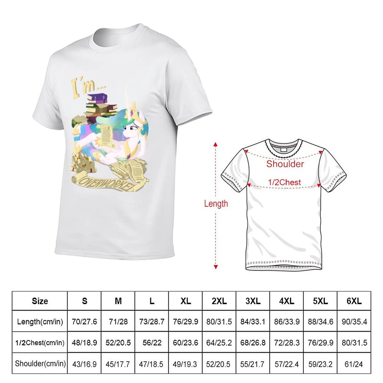 I'm... Celestia T-Shirt man t shirts cotton cotton t shirt pack T-Shirt