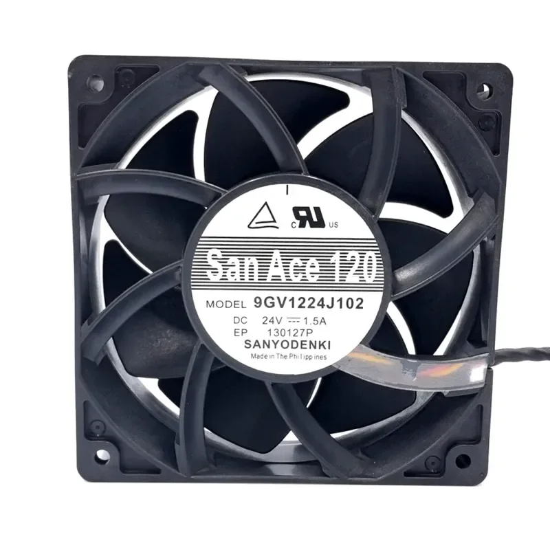 pour-sanyo-9gv1224j102-1-12cm-12038-24v-15a-ventilateur-de-refroidissement-a-grand-volume-d'air-pour-onduleur