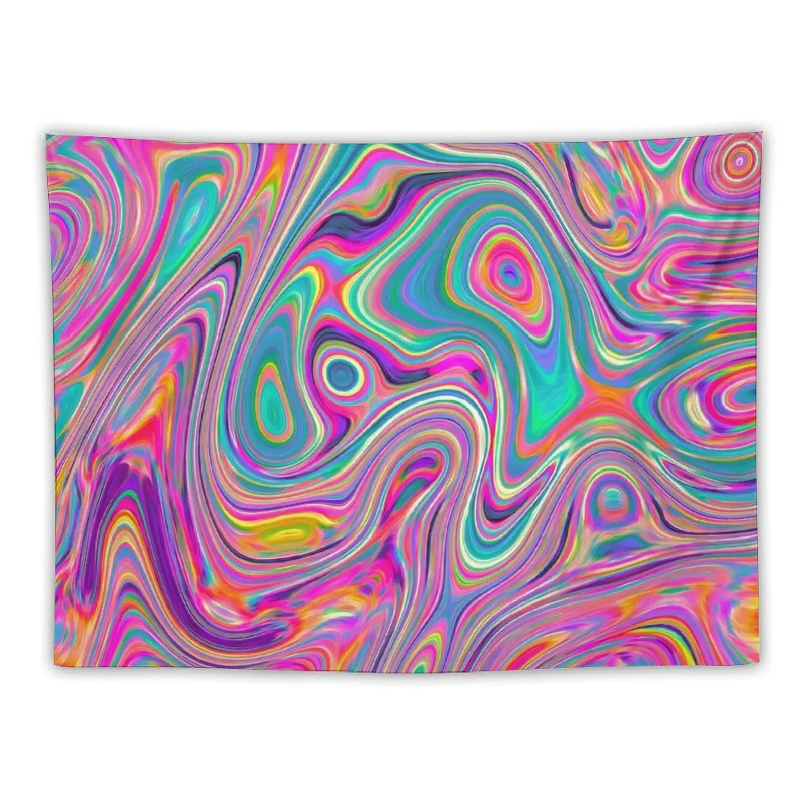

Pink Candy Melt Tapestry Wall Carpet Room Design Tapestry