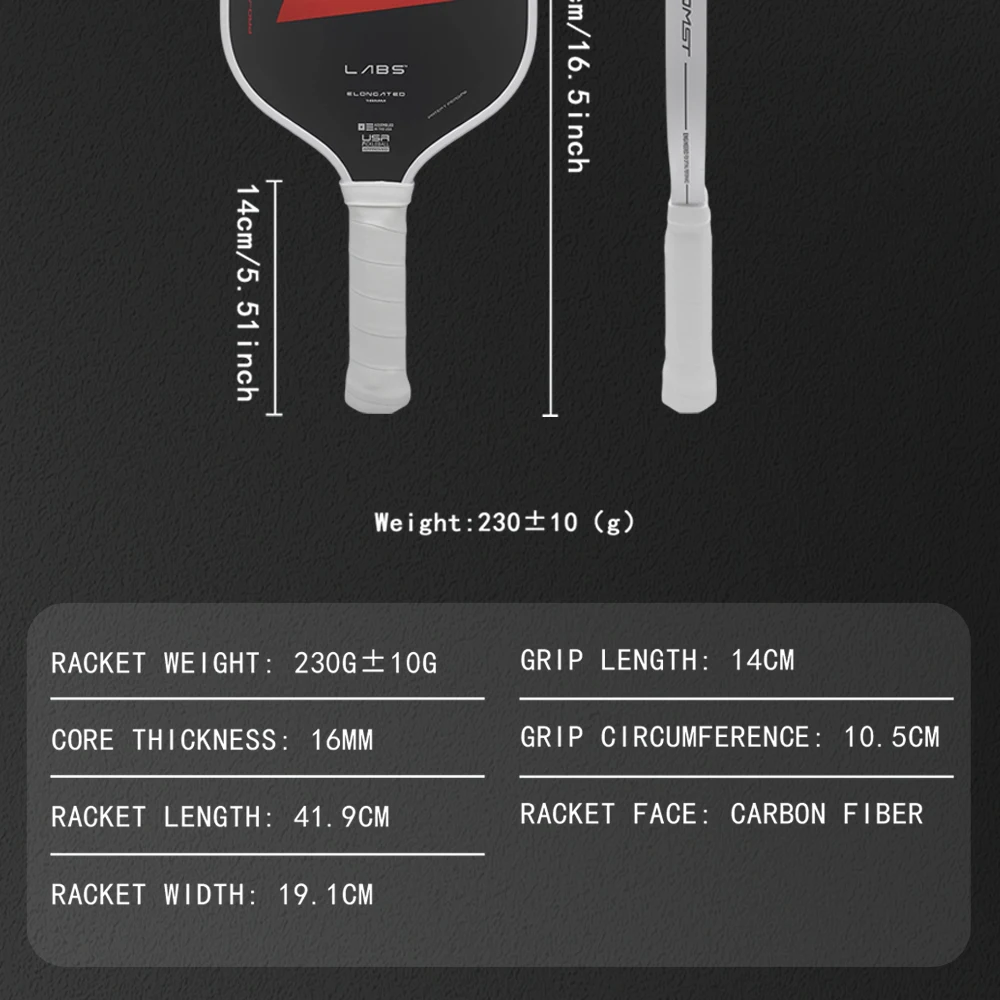 Boomstick T700 Pickleball-Schläger 16mm Dicke Pro EPP+EVA-Schaum TPU-Kante Superlanglebig Training Individuelles LOGO Verfügbar – Detail 11