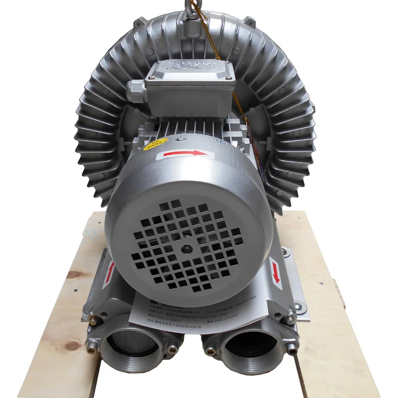 Soplador de aire de anillo de alta presión de una sola etapa de alta calidad 1,5/1,75 kW de suministro de fábrica para acuicultura