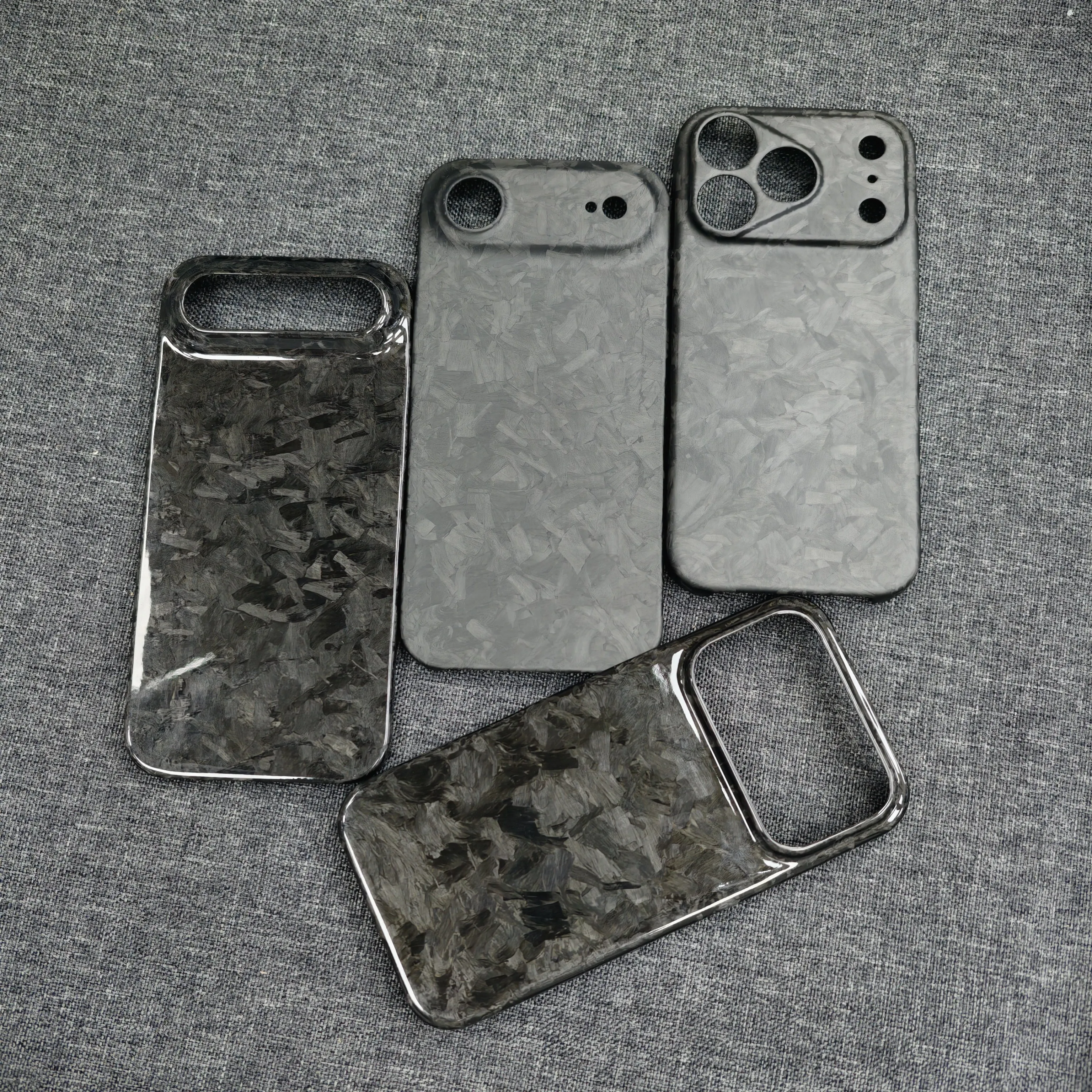 KEVFORM Real Forged Carbon Fiber for iPhone 17 pro / iPhone 17 promax / iPhone 17 Air ultra-thin lightweight hard luxury cases