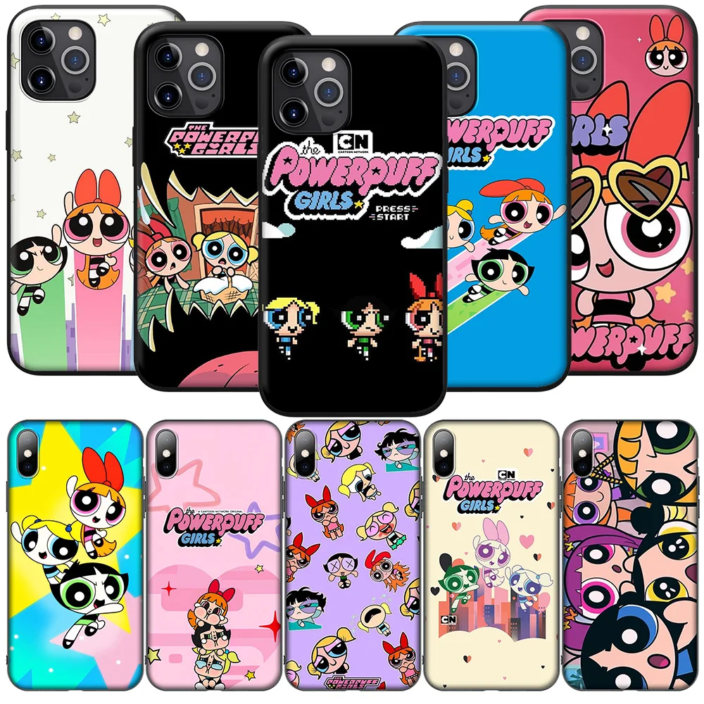 H-134 P-Powerpuffs G-Girls Case for Samsung Galaxy A55 A53 A52 A51 A21S A21 A22 A24 A25 A13 A12 A05 A05S