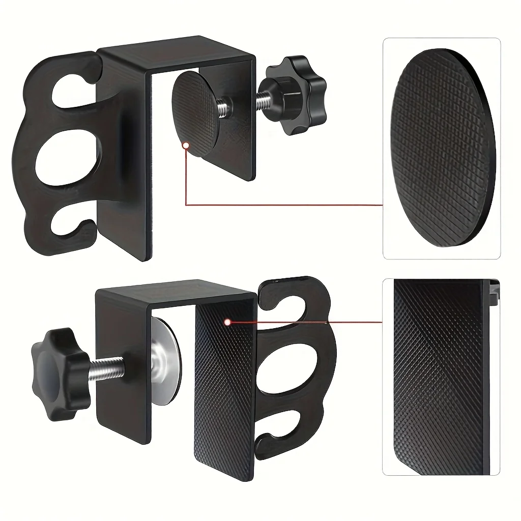 Resistance Band Wall Anchors - Modular Wall Mount Hooking Platform for Home Gym, Yoga & Strength Training