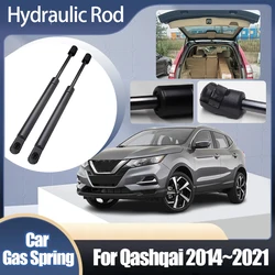 For Nissan Qashqai 2014~2021 J11 2020 Rear Door Shock Absorber Auto Gas Strut Bars Gas Spring Spring Rod Shock Car Accessories