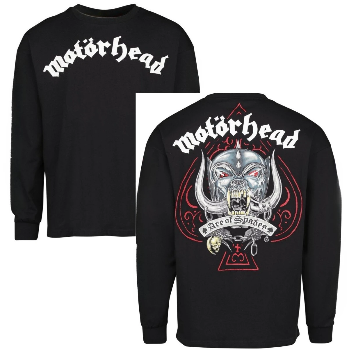 เสื้อฮู้ดแขนยาว New Motörhead รุ่นปี 2026 สำหรับฤดูใบไม้ร่วงและฤดูหนาว ดีไซน์หรูหราสำหรับทั้งชายและหญิง สไตล์ Y2k
