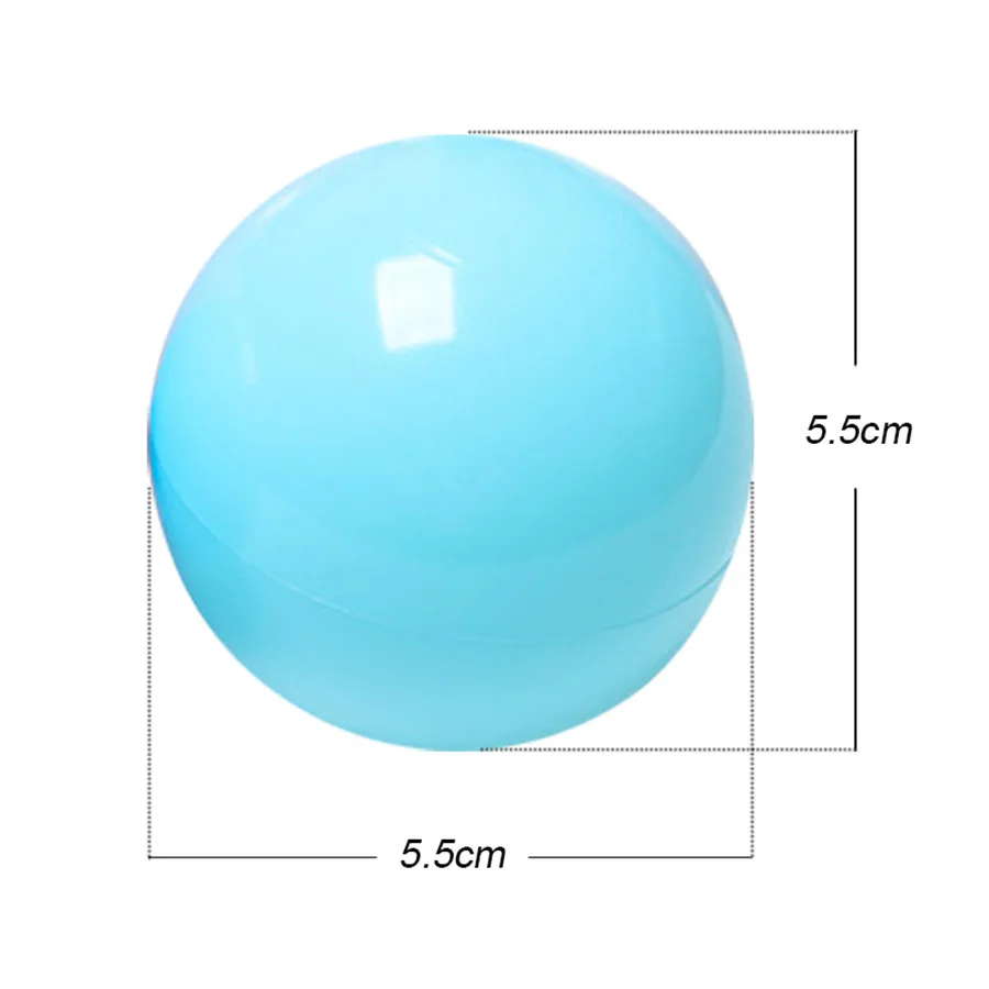 Outdoor Sport Ball Eco-Friendly Water Pool Ocean Wave Ball 50/100pcs 5.5cm Stress Air Ball Funny Toys for Children Kid Ballenbak