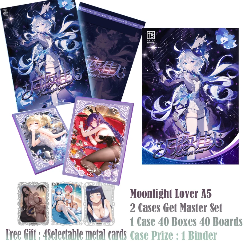 

Moonlight Lover A5 Board Goddess Story Collection Anime Games Girl Party Swimsuit Party Doujin Toys Hobby Gift