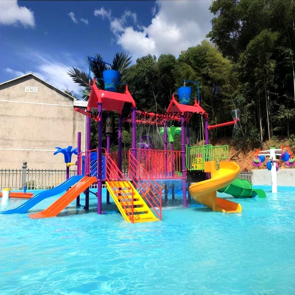 

Customized Outdoor Adult Children Small Slides Water Amusement Park Equipment for Water House