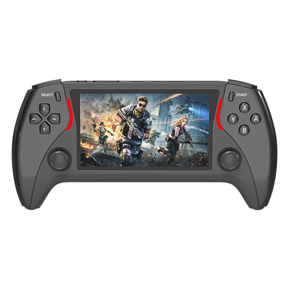 Project X Portable Pocket Video Game Console 4.3” IPS Screen Support PS1 Retro Gaming Dual Speaker Stereo