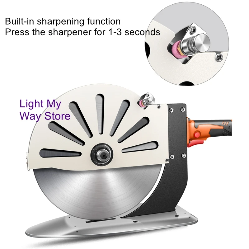 서보 구동 브러시리스 전기 원형 칼 가위 의류 전기 가위 가죽, 직물 및 종이 절단기