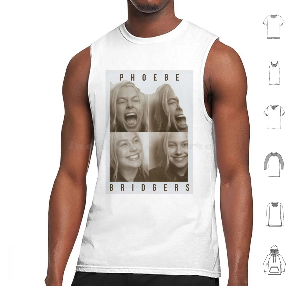 Phoebe Bridgers Poster Tank Tops Vest Sleeveless Phoebe Bridgers Punisher Kyoto Bridgers Indie Bedroom Motion Sickness Phoebe