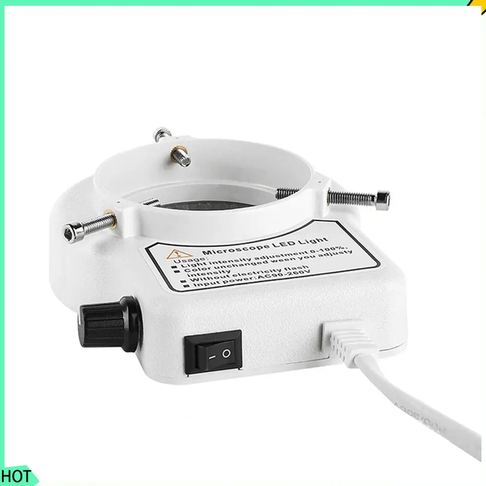 AWAH 調整可能な LED リングランプ照明ランプ業界ステレオビデオカメラ三眼顕微鏡レンズ耐久性のある EU