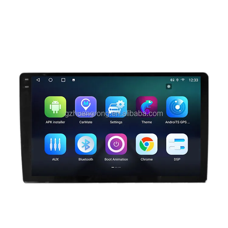 Android 12 2K QLED Screen Voice control Car video for 1DIN KIA RIO 2017 2018 2019 Car Radio audio navigation