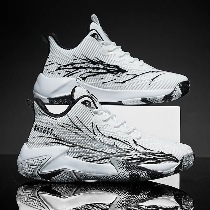 

Men's Basketball Shoes Size 49 Big Size Mesh Sneakers Breathable Fashion Sports Shoes Lightweight Running Shoes for Men