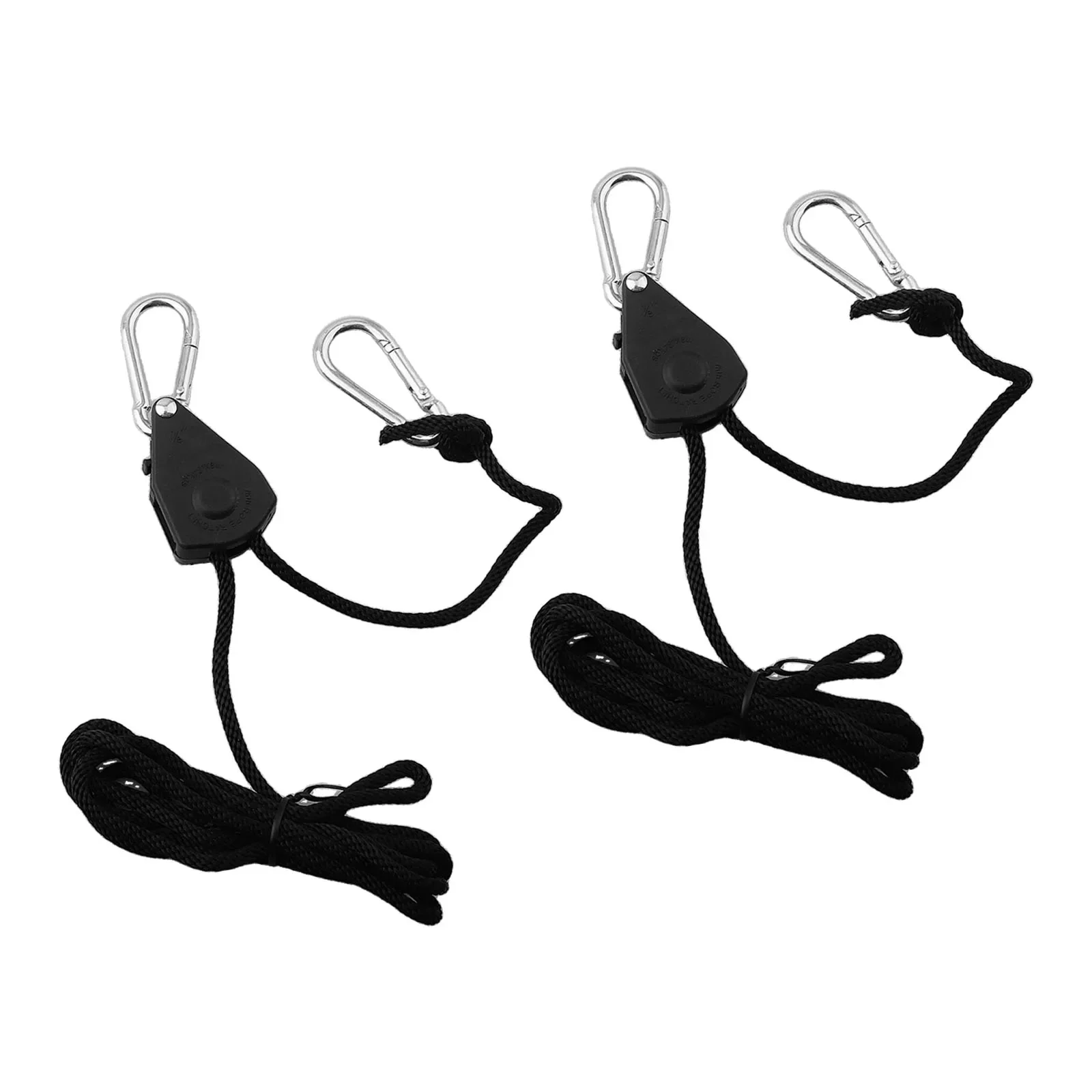 1/2 Pcs Adjustable 8inch Pulley Hook Camping Tent Tie Down Rope Tightener Ratchet Hangers Awning Rope Hook Canopy Buckle Parts