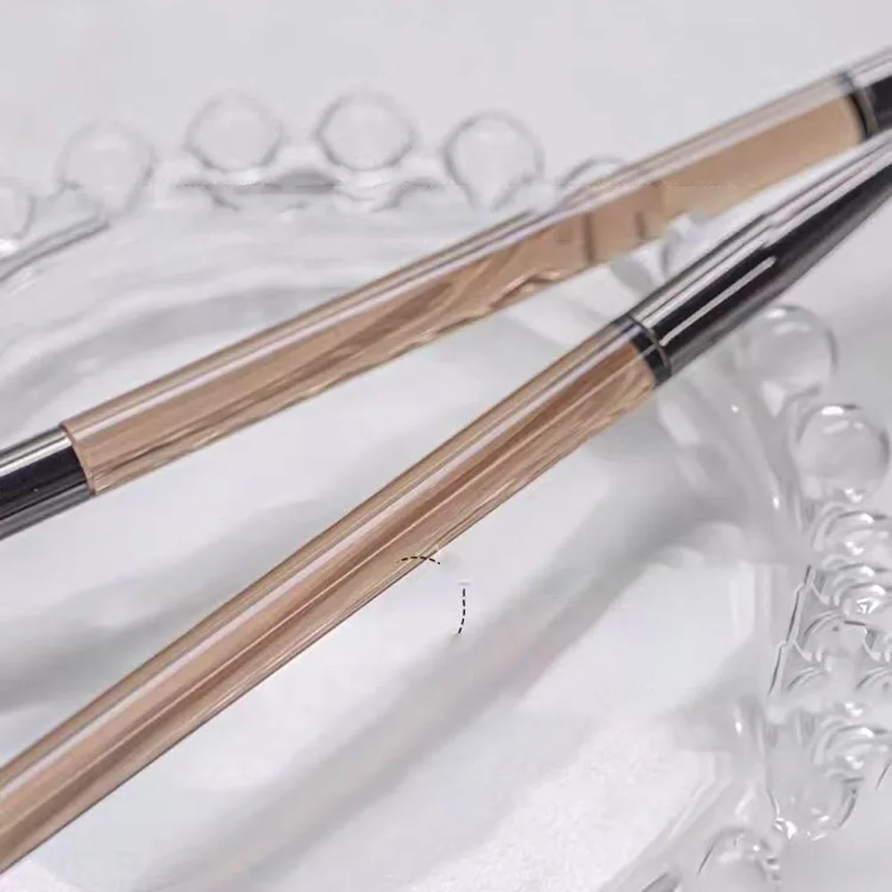 3 pz/set pennello per nail art a doppia testa striscia francese gel UV fototerapia pennello per smalto intaglio penna per pittura floreale manicure