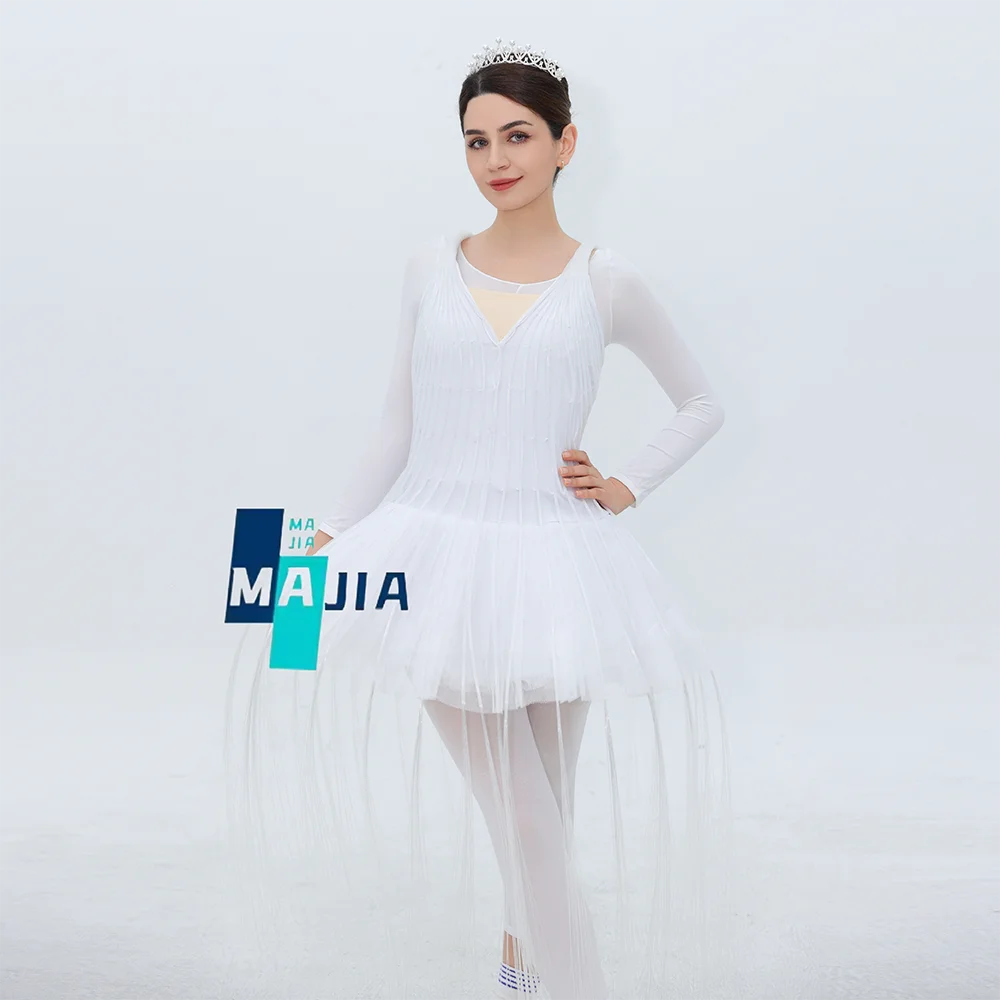 LED Dance Dress with Remote Control Color Changing Light Up Skirt for Rave Party Performance Halloween Costume