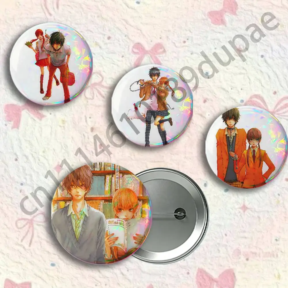 T-Tonari No Kaibutsu Badges 25 32 44 58 75 mm Round Customizable Wholesale Fan goods Self-made fan freebies