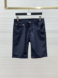 BILLIONAIRE SIJITONGDAHigh-end fashion sense, the denim shorts are made of a very special fabric, blended with ultra-fine imitat