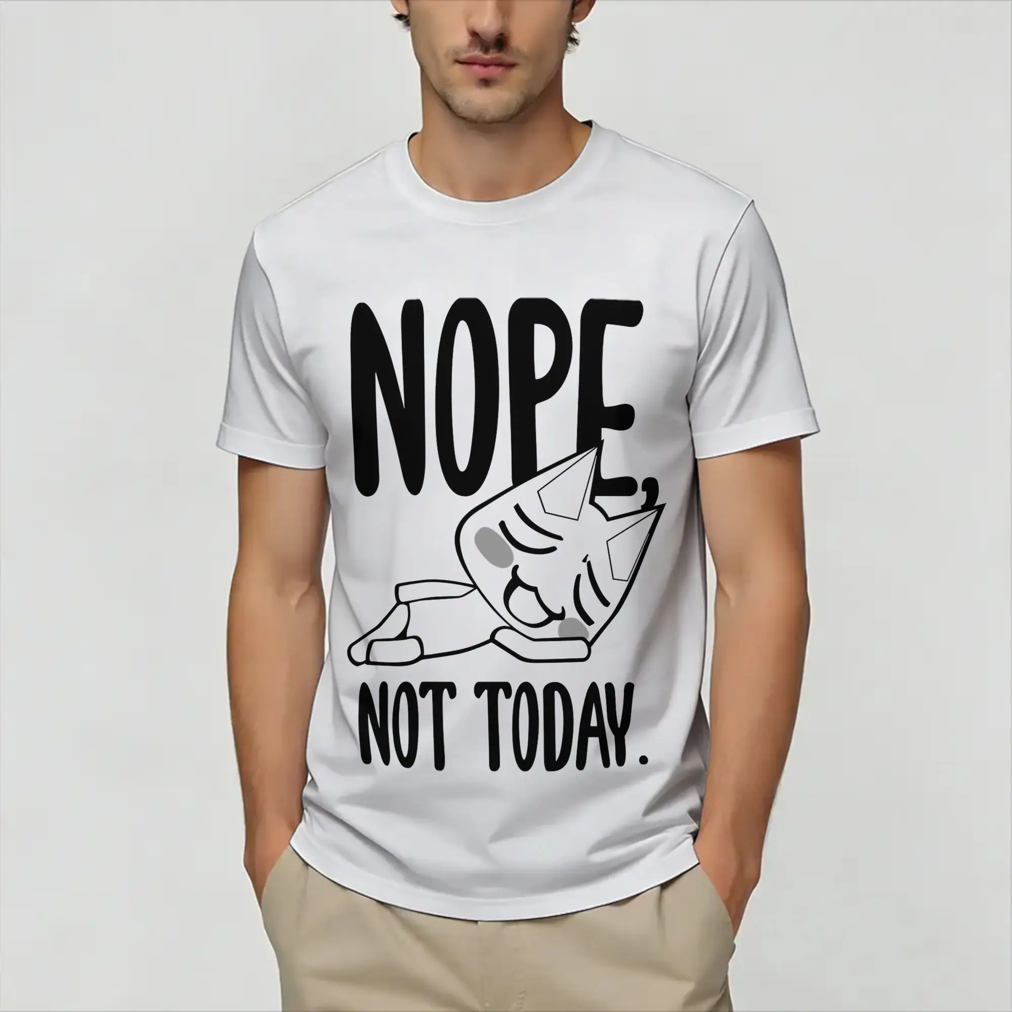 Men T-Shirts Toro Inoues  Novelty 100% Cotton Tees Short Sleeve  T Shirts O Neck Tops Printed