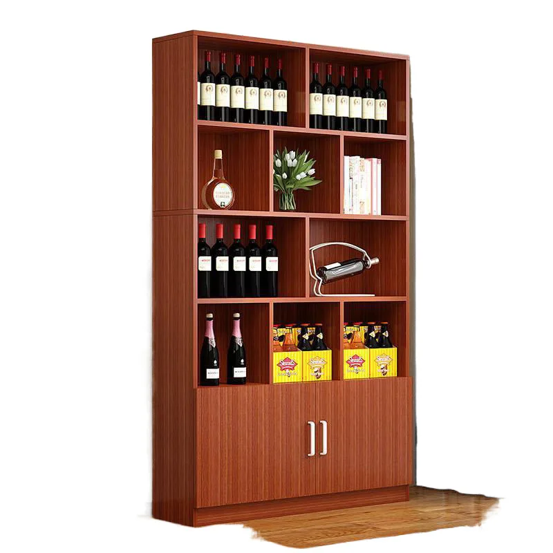 

Red wine display living room partition display stand wine tea household