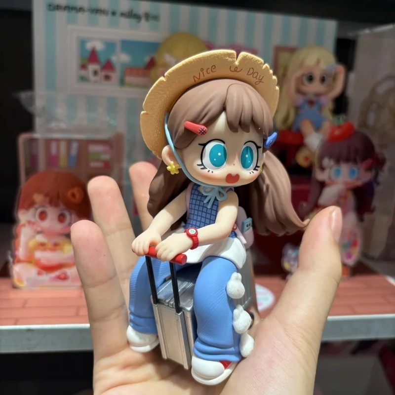 

Lazy Time Series Trendy Collectible Figure Girls Birthday Gift Honey Girl Blind Box Toy Display Piece Female Model Collectible