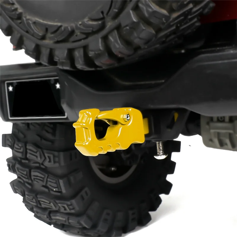 ZIZI RC Car Simulation Climbing Car DIY Modification Upgrade Metal Trailer Hook Rogue Rescue Buckle Decorative Accessories